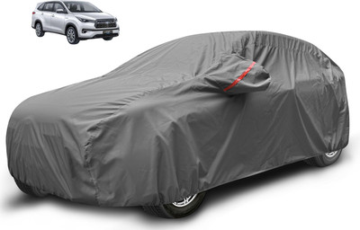 MOCKHE Car Cover For Toyota Innova Hycross (With Mirror Pockets)(Grey)