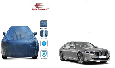 Auto Oprema Car Cover For BMW 7 Series (With Mirror Pockets)(Blue)