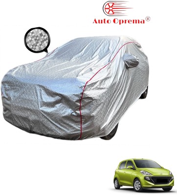 Auto Oprema Car Cover For Hyundai, Chevrolet, Honda, Maruti Suzuki, Datsun Santro, Eon, Santro Xing, i10, Beat, Spark, Brio, Zen, A-Star, S-Presso, redi-GO (With Mirror Pockets)(Silver)