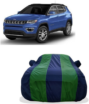 Tricway Car Cover For Jeep Compass 2.0 Limited 4X4 (With Mirror Pockets)(Green)