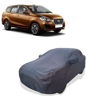 Tricway Car Cover For Datsun Go Plus T Option VDC Petrol (With Mirror Pockets)(Grey)