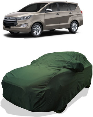 Coxtor Car Cover For Toyota Innova 2.0L (With Mirror Pockets)(Green)