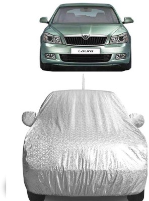 DRJ TECHNO Car Cover For Skoda Laura(Silver, For 2013 Models)