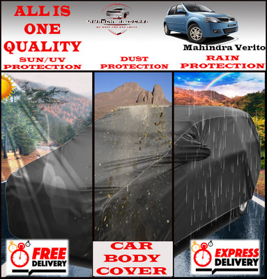 Tamanchi Autocare Car Cover For Mahindra Verito(Grey)