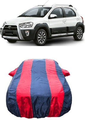 Wegather Car Cover For Toyota Etios Cross 1.4L VD Diesel(Red)