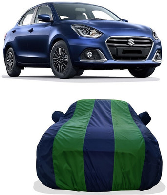 Tricway Car Cover For Maruti Suzuki Swift Dzire (With Mirror Pockets)(Green)