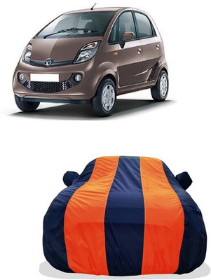 Tricway Car Cover For Tata Nano XTA (With Mirror Pockets)(Orange)