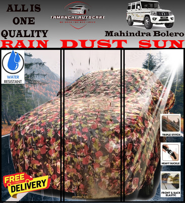 Tamanchi Autocare Car Cover For Mahindra Bolero(Multicolor)