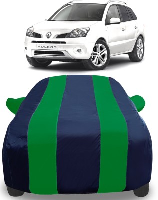 Auto Hub Car Cover For Renault Koleos (With Mirror Pockets)(Green)