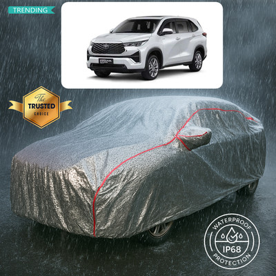 PAGORA Car Cover For Toyota Innova 2.0L (With Mirror Pockets)(Silver)