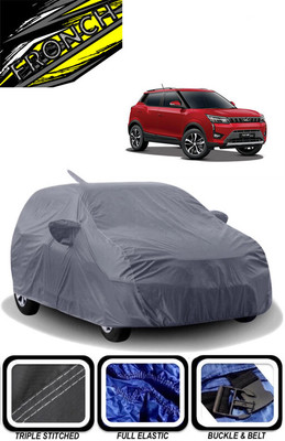 FRONCH Car Cover For Mahindra XUV 300 (With Mirror Pockets)(Grey)