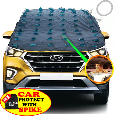autouniko Car Cover For Hyundai i20 (Without Mirror Pockets)(Blue)
