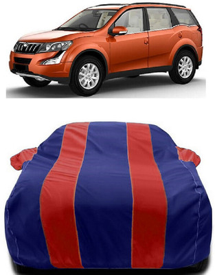 Autoprime Car Cover For Mahindra XUV500 W6 1.99 mHawk (With Mirror Pockets)(Red, Blue)