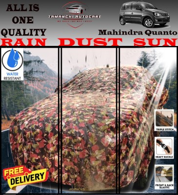 Tamanchi Autocare Car Cover For Mahindra Quanto(Multicolor)