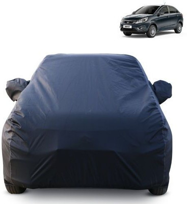 BOTAUTO Car Cover For Tata Zest (With Mirror Pockets)(Blue)