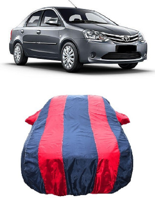 Wegather Car Cover For Toyota Etios G(Red)