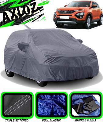 AXLOZ Car Cover For Tata Harrier (With Mirror Pockets)(Grey)