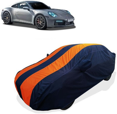 QLAX Car Cover For Maruti 911 (With Mirror Pockets)(Orange)