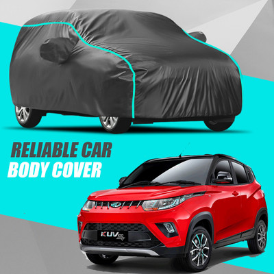 R Rayvin Star Car Cover For Mahindra KUV100 (With Mirror Pockets)(Multicolor)