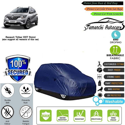 Tamanchi Autocare Car Cover For Renault Triber RXT Petrol(Blue)