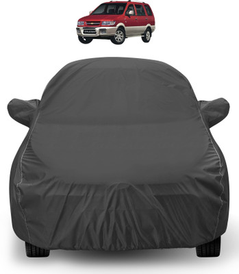 Euro Care Car Cover For Chevrolet Tavera (Without Mirror Pockets)(Grey)