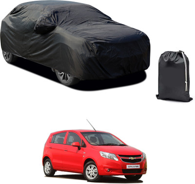 CODOKI Car Cover For Chevrolet Sail UVA (With Mirror Pockets)(Black)