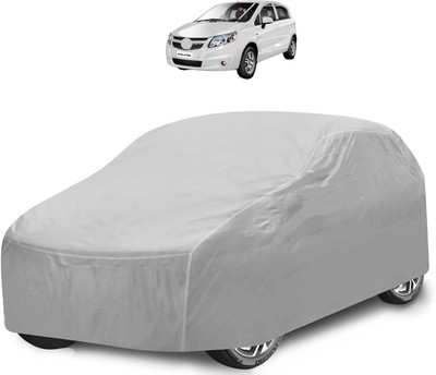 Caronix Car Cover For Chevrolet Sail UVA (With Mirror Pockets)(Silver)
