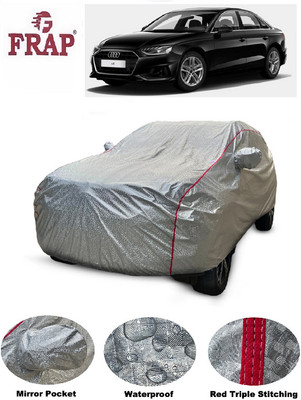 Frap Car Cover For Audi A4 (With Mirror Pockets)(Silver)