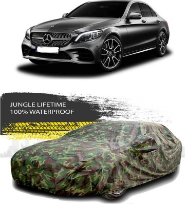 Ascension Car Cover For Mercedes Benz C200 (With Mirror Pockets)(Multicolor)