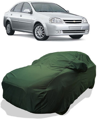 Coxtor Car Cover For Chevrolet Optra Lx (With Mirror Pockets)(Green)