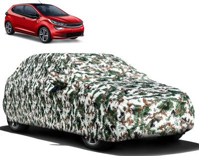 Autofy Car Cover For Tata Altroz (With Mirror Pockets)(Green)