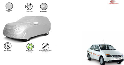 Auto Oprema Car Cover For Tata Indigo eCS LS (With Mirror Pockets)(Silver, For 2016, 2017, 2018, 2019, 2020, 2021, 2022 Models)