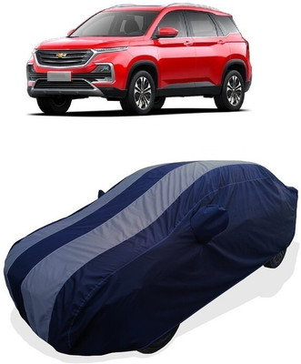 Coxtor Car Cover For Chevrolet Captiva (With Mirror Pockets)(Grey)