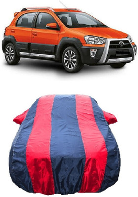 Wegather Car Cover For Toyota Etios Cross 1.5L V Petrol(Red)