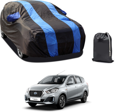 PAGORA Car Cover For Nissan Go+ (With Mirror Pockets)(Blue)