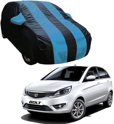 ABS AUTO TREND Car Cover For Tata Bolt (With Mirror Pockets)(Multicolor)