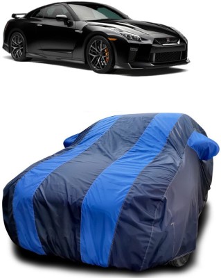 DIGGU Car Cover For Nissan GT-R 3.8 V6 (With Mirror Pockets)(Blue, Blue)