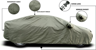 S Shine Max Car Cover For Mahindra Bolero (With Mirror Pockets)(Green)