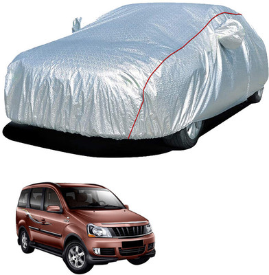 SS FOR YOUR SMART NEEDS Car Cover For Mahindra Xylo (With Mirror Pockets)(Silver)
