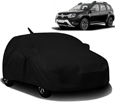 XOCAVO Car Cover For Renault Duster (With Mirror Pockets)(Black)