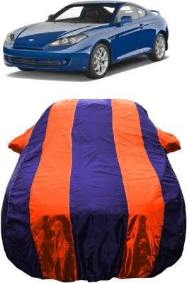 Wegather Car Cover For Hyundai Coupe 2.7I V6 (With Mirror Pockets)(Orange)