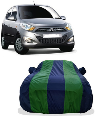 Tricway Car Cover For Hyundai i10 Magna 1.1L (With Mirror Pockets)(Green)