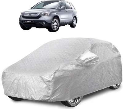 Caronix Car Cover For Honda CR-V (With Mirror Pockets)(Silver)
