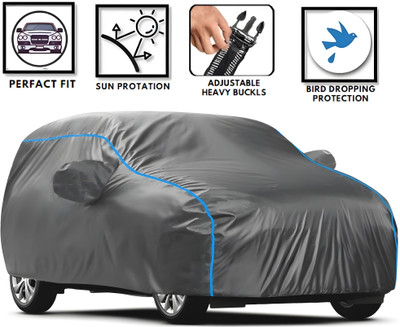 FAUXFUR Car Cover For Maruti Suzuki WagonR Stingray (With Mirror Pockets)(Grey)