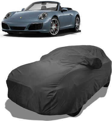 Coxtor Car Cover For Porsche 911 Carrera S Petrol (With Mirror Pockets)(Grey)
