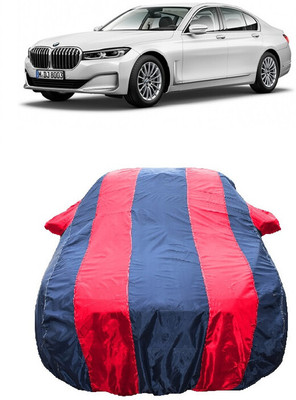 Wegather Car Cover For BMW 7 Series 730i (With Mirror Pockets)(Red)