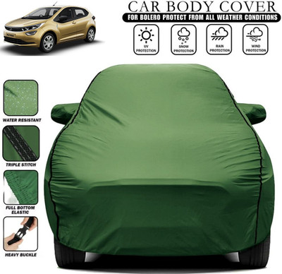 THE REAL ARV Car Cover For Tata Altroz, Altroz EV, ALTROZ RACER, Altroz XE Diesel, Altroz XE Petrol, Altroz XM Diesel, Altroz XM Petrol (With Mirror Pockets)(Green)
