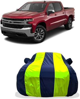 Tricway Car Cover For Chevrolet Silverado 5.0L (With Mirror Pockets)(Yellow)