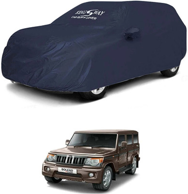 Kingsway Car Cover For Mahindra Bolero (With Mirror Pockets)(Blue, For 2020, 2021, 2022, 2023, 2024 Models)