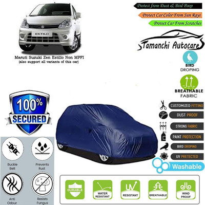 Tamanchi Autocare Car Cover For Maruti Suzuki Zen Estillo Non MPFI(Blue)